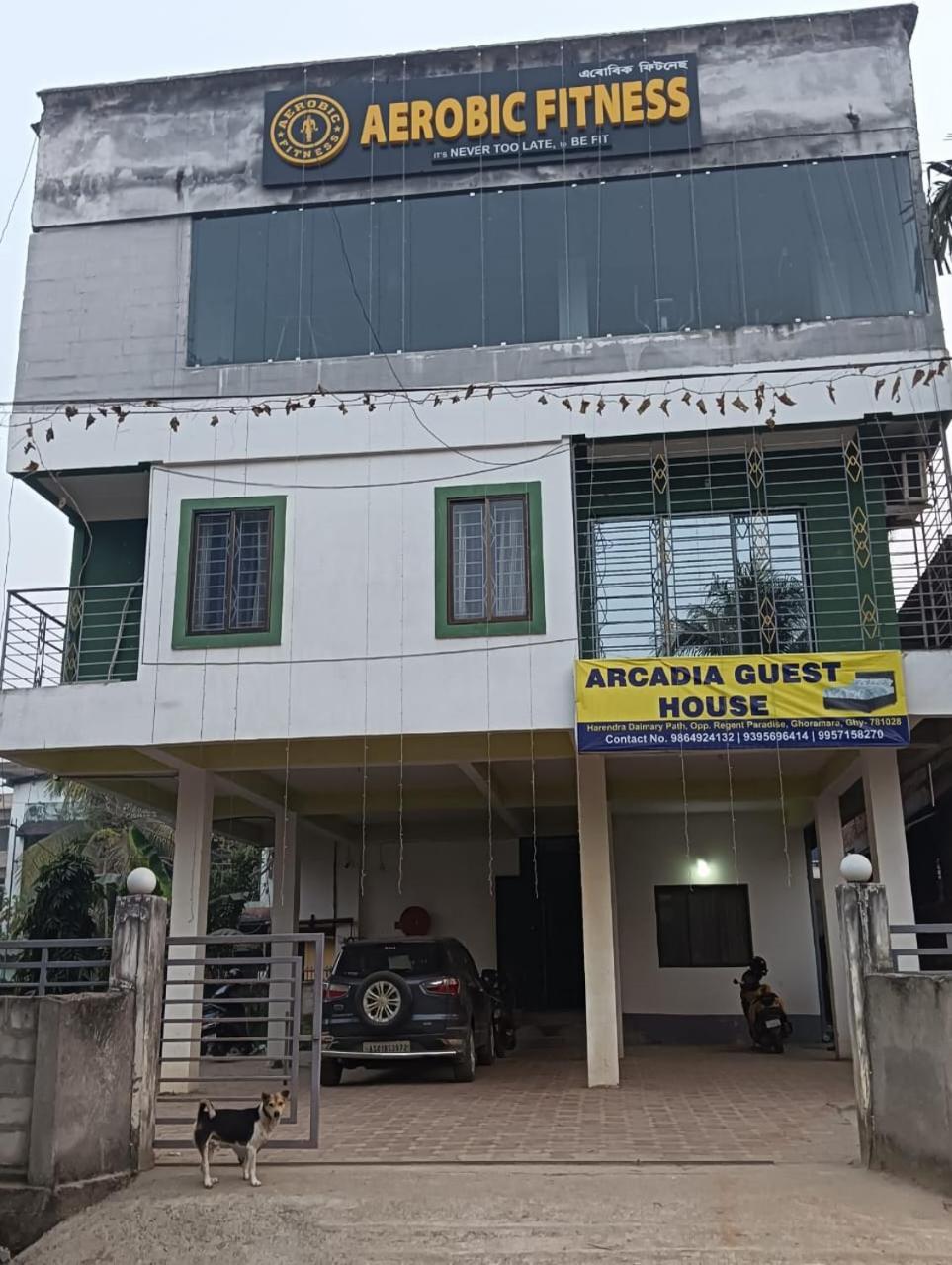 Arcadia Guest House Guwahati Dış mekan fotoğraf